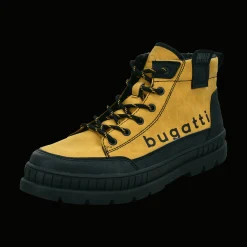 Schnürstiefel gelb