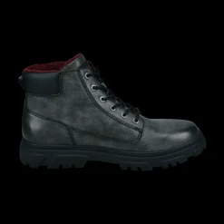 Schnürstiefel grau