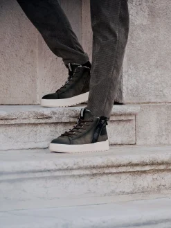 Schnürstiefel grün