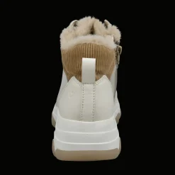 Schnürstiefel offwhite