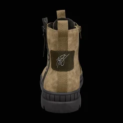 Schnürstiefel Sand