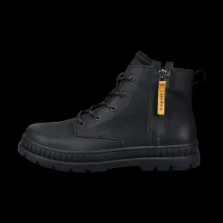 Schnürstiefel schwarz