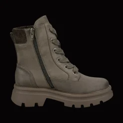Schnürstiefel taupe