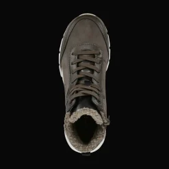 Schnürstiefel taupe