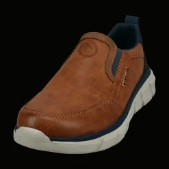 Slip on cognac