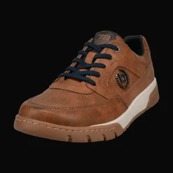 Sneaker cognac
