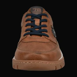 Sneaker cognac