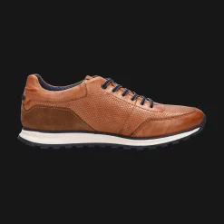 Sneaker cognac