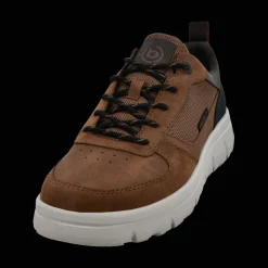 Sneaker cognac